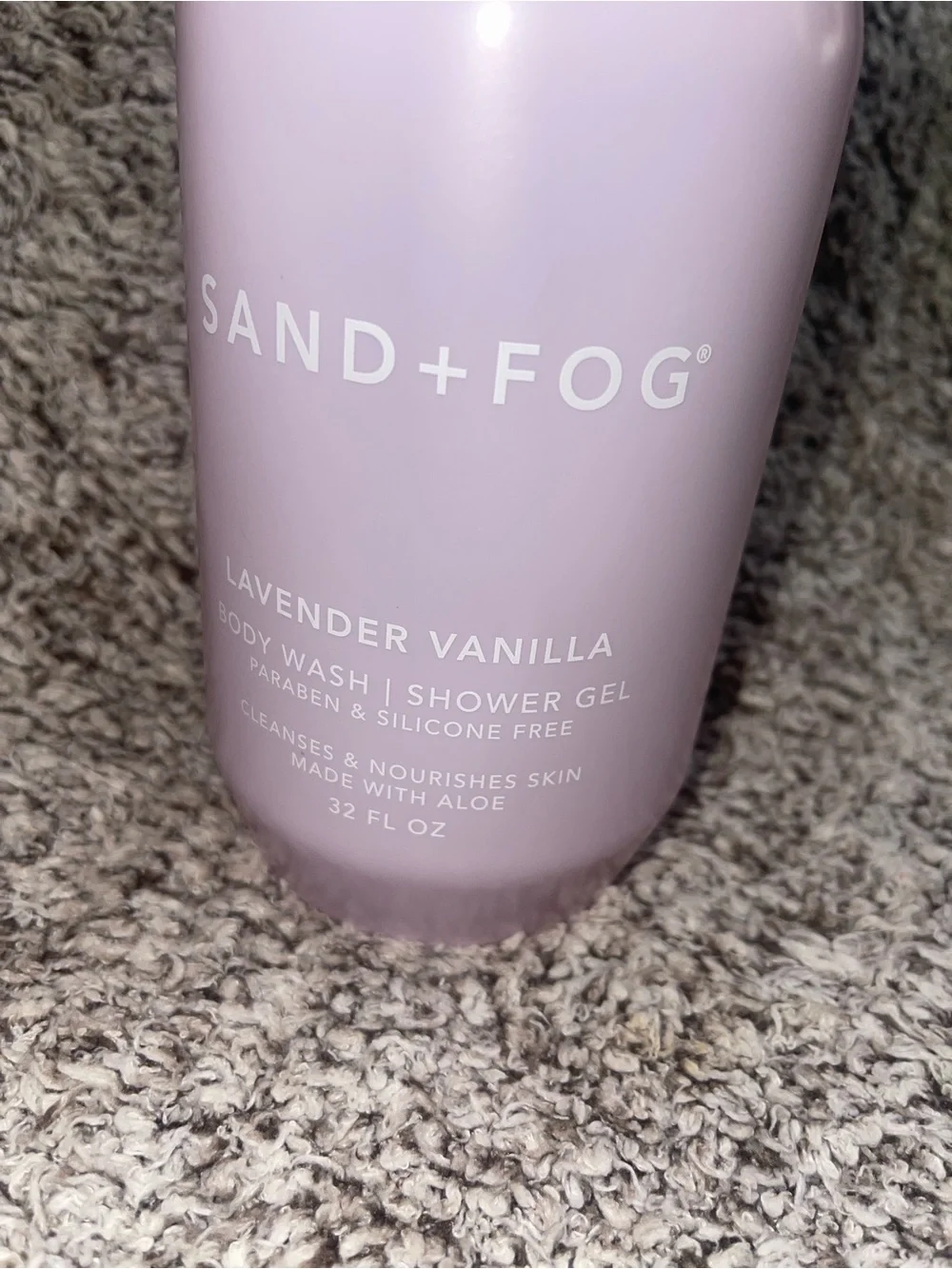 Sand + Fog Lavender Vanilla Body Wash in Soft Pink